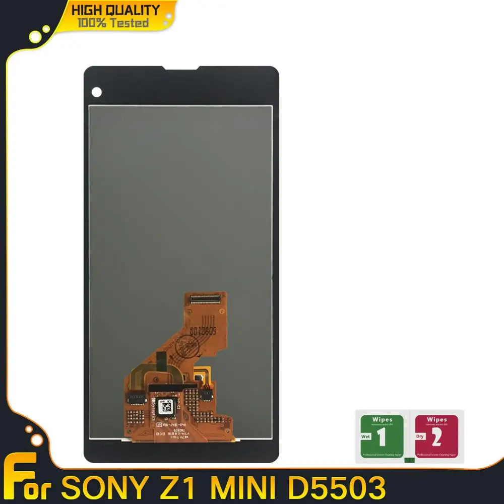 Жк дисплей для Sony Xperia Z1 Compact M51w Mini D5503 дигитайзер сенсорного экрана в сборе замена