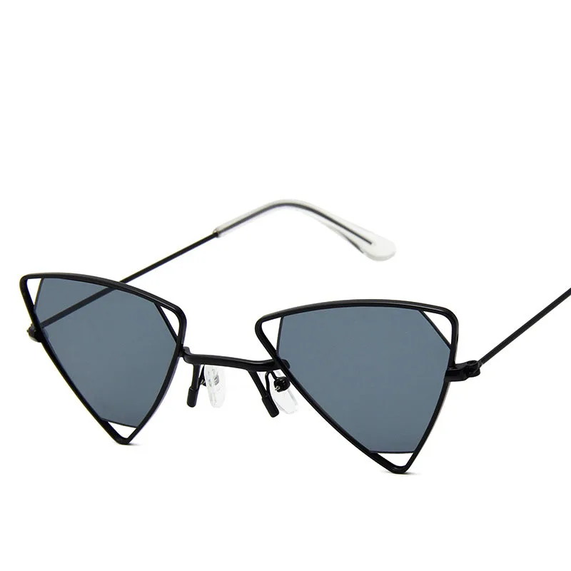 

Fashion Metal Sun Glasses For Women Triangle Luxury Designer Sunglasses Men Shades Vintage Retro Sunglasses gafas de sol CM349