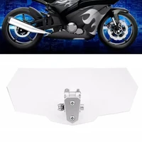 new motorcycle windshield denoise easy installation useful highten motorcycle windscreen for moped