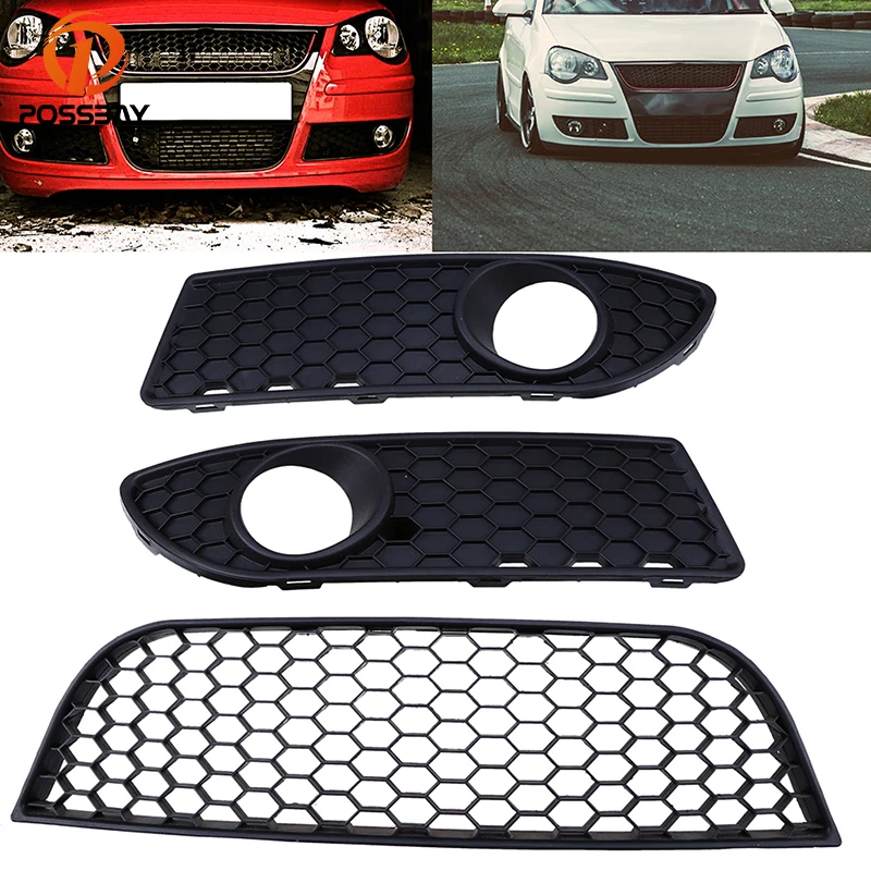 Передняя и нижняя противотуманная фара POSSBAY для VW Polo MK4 9N3 2005 2006 2007 2008 2009 Facelift |