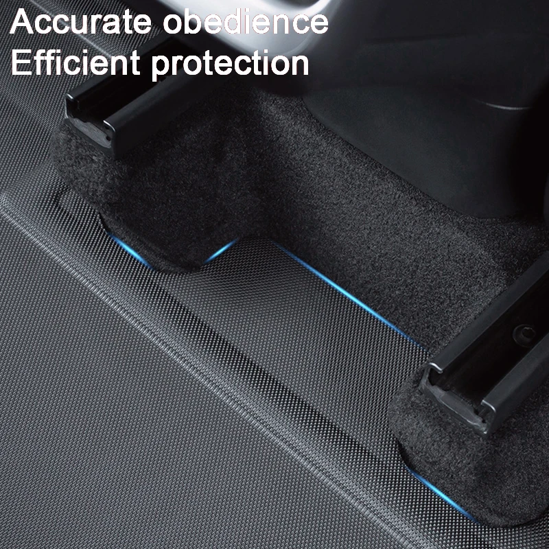 

For Tesla Model 3 2020 Floor Mat Waterproof Non-slip Modified Model3 Accessories 3Pcs/Set XPE Fully Surrounded Special Foot Pad