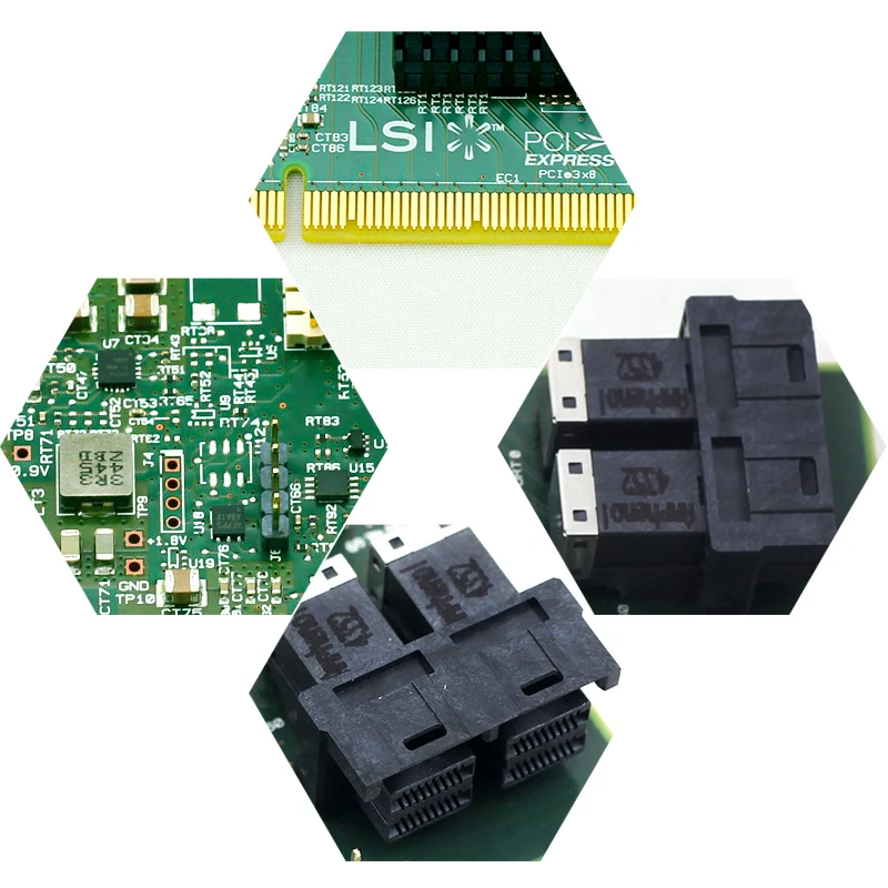 Broadcom Mega RAID контроллер 9341 8I Совершенно новый с розничной упаковкой SFF8643 * 2 8 портов