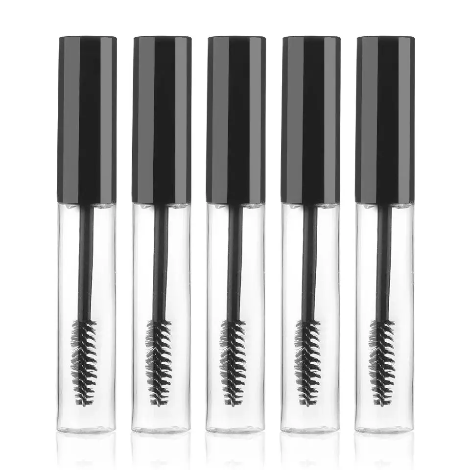 

5pcs 5ml black empty mascara tube mascara vial container cap liquid eyelash makeup tool
