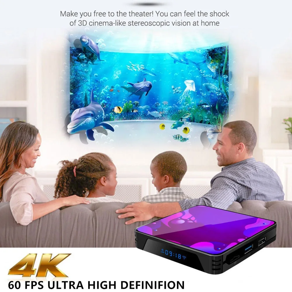 

Приставка Смарт-ТВ H.10 Max plus, Android 2,4, 4 ядра, 64 бит, 2 + 16 Гб