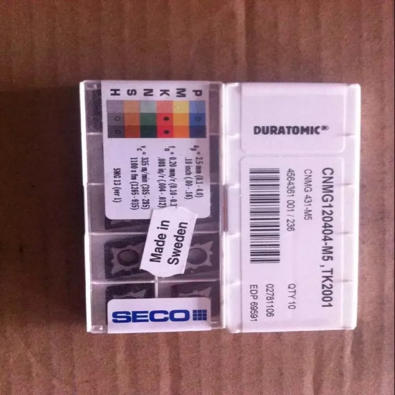 

Пластины токарные карбидные CNMG120404/08-M5 tk2001, 10 шт./лот