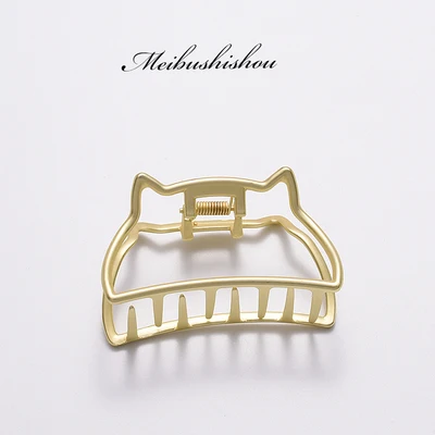 Металл заколки для волос зажим аксессуар Для женщин минималистский изящный