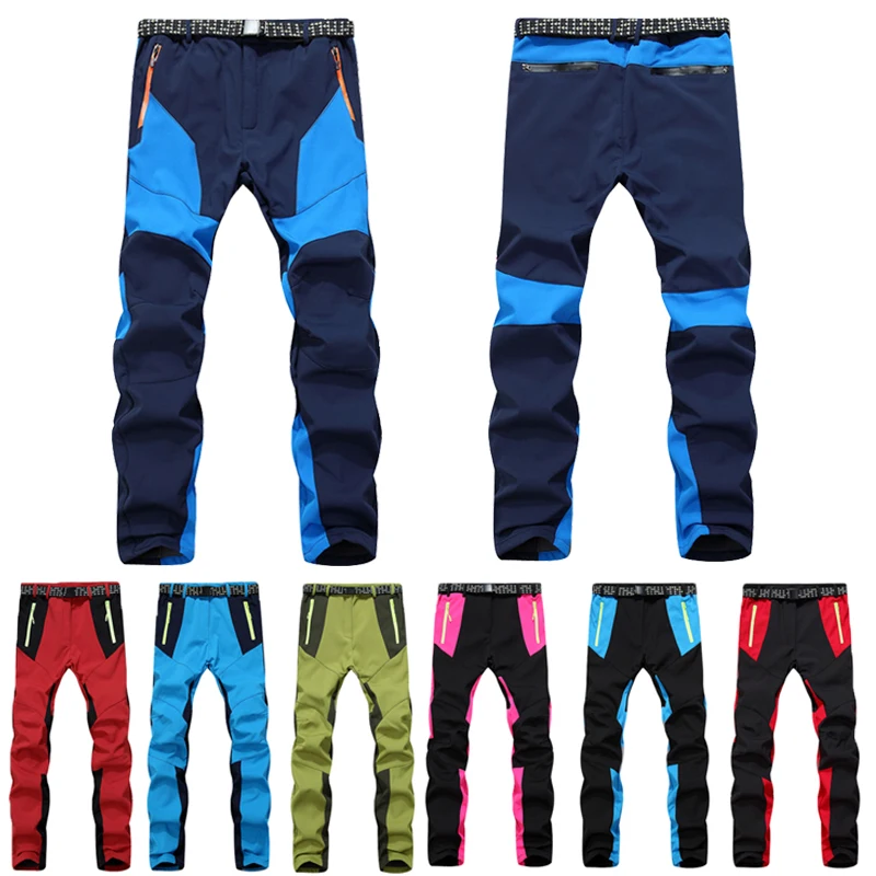 Спортивные мужские зимние штаны для катания на лыжах водонепроницаемые