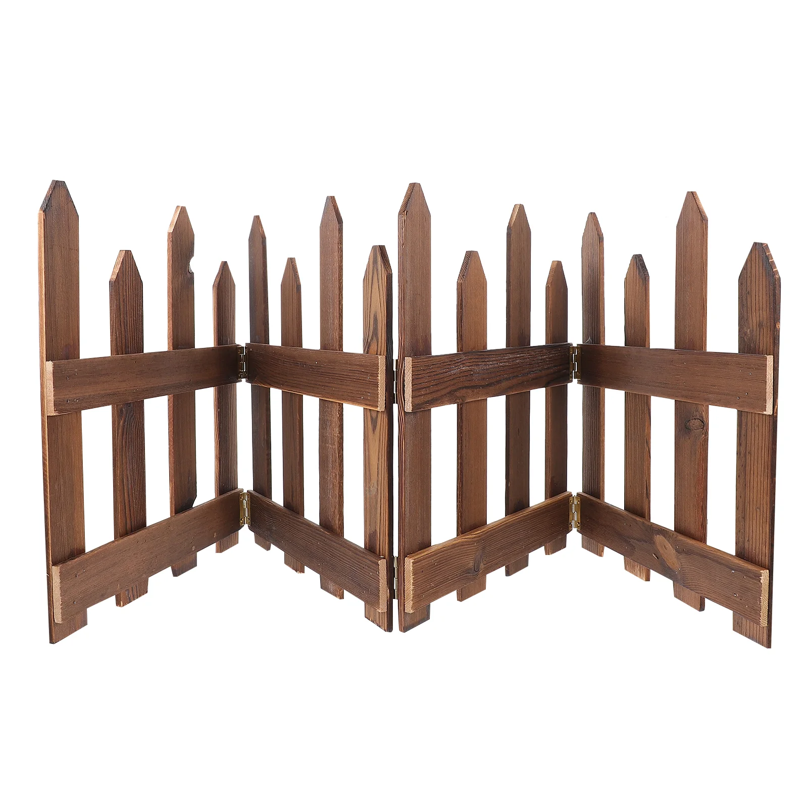 

1Pc Outdoor Fence Garden Vegetable Fence Wooden Fence DIY Garden Decoration