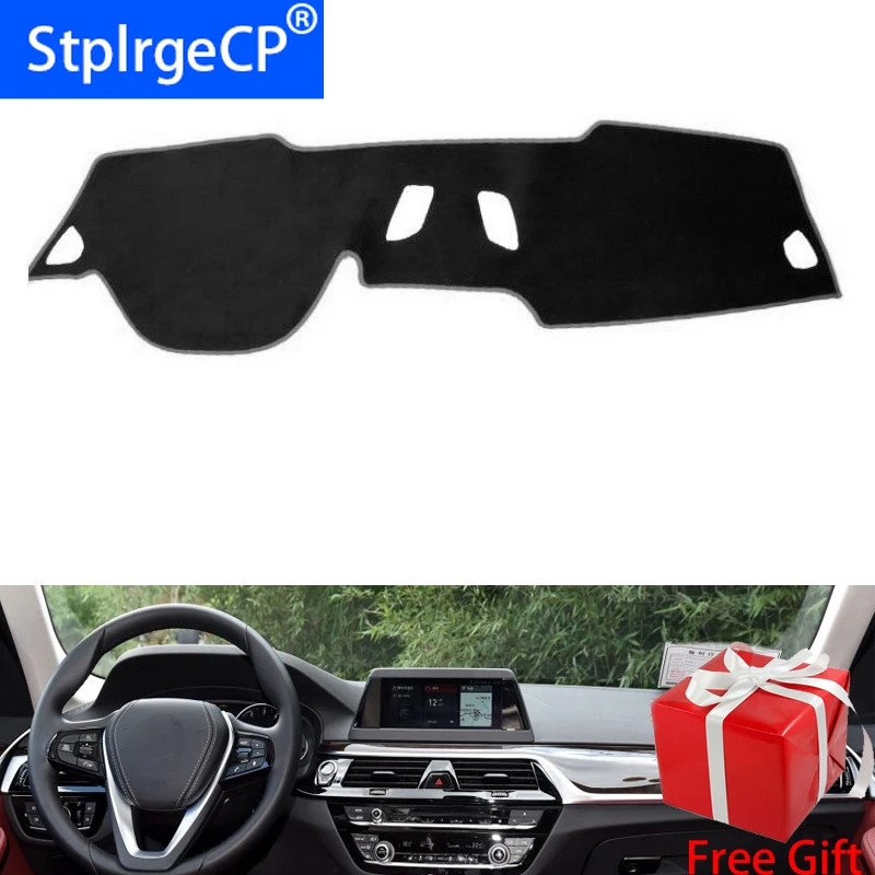 

Для BMW 5 серия 2018-2019 автомобильный Стайлинг тире коврики наклейка на приборную панель крышка козырек от солнца приборная панель ковровые пок...