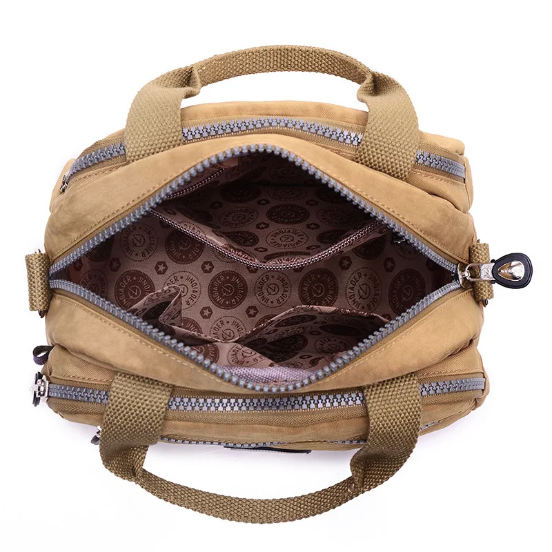 

2020 summer new women's handbag handbag simple multi-function hand shoulder diagonal bag ultra light water repellent