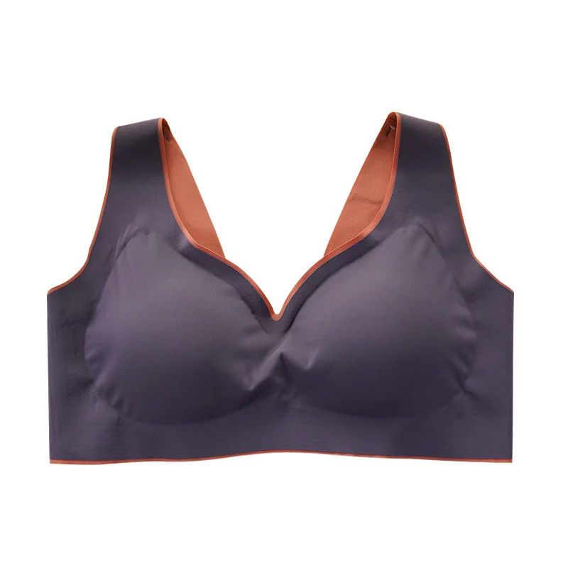 2021 Таиланд латекс бюстгальтер для Для женщин бесшовный с эффектом пуш-ап нижнее