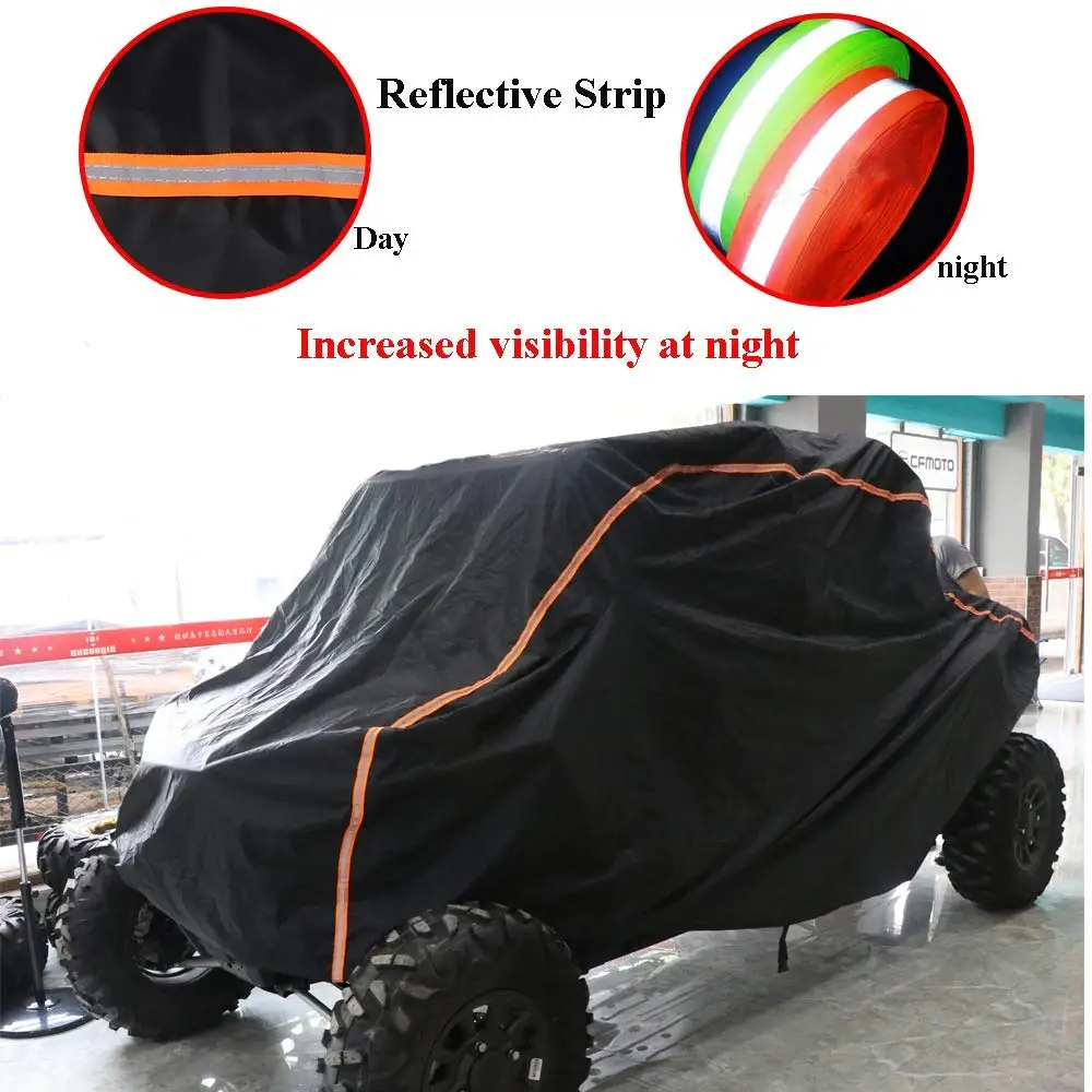 KEMIMOTO UTV крышка сторона-за-сторона SxS автомобиль водонепроницаемый солнцезащитный козырек чехол для хранения Polaris RZR XP/4 1000 900XC