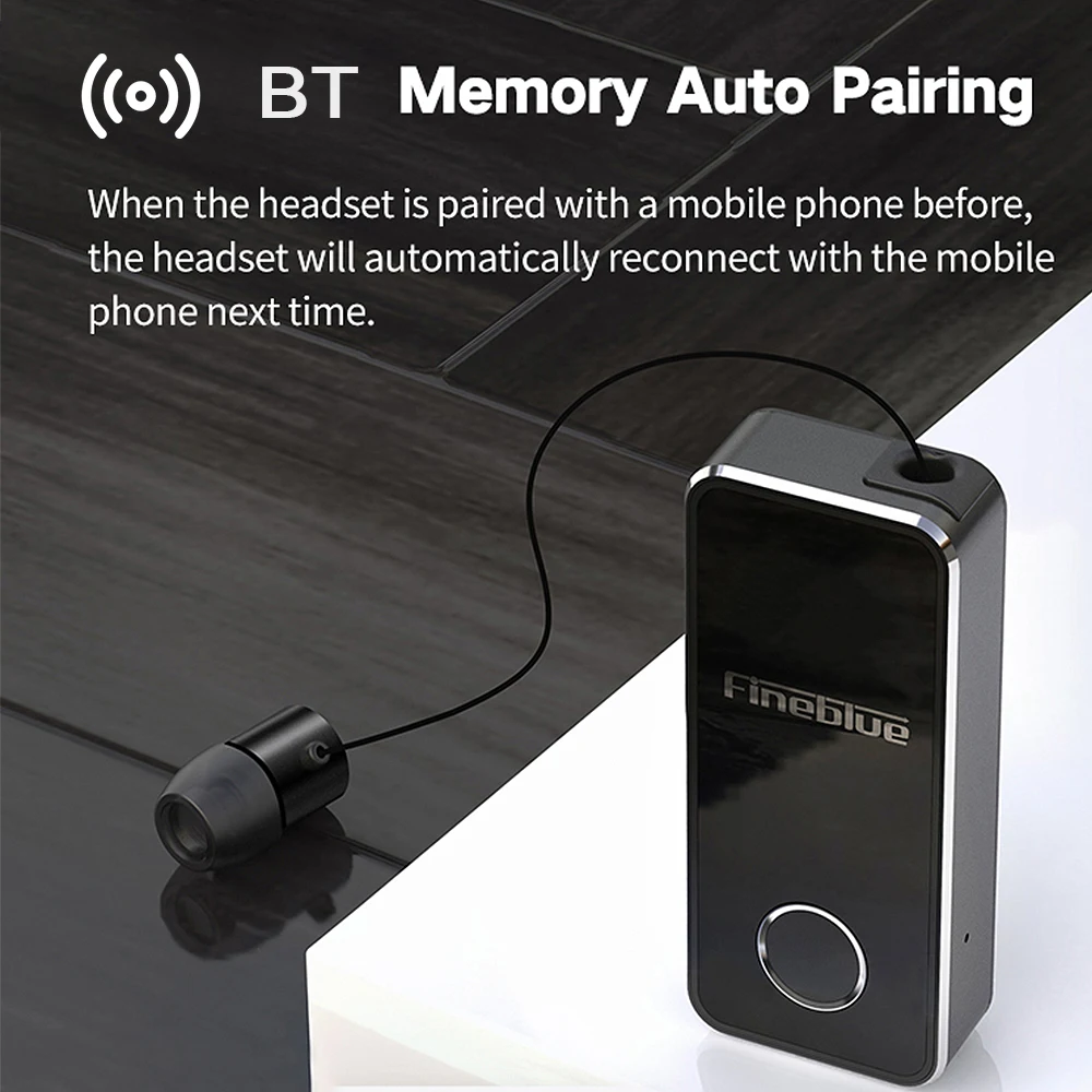 Беспроводные спортивные наушники Fineblue F2 Pro с Bluetooth 5 0 вибрационным оповещением