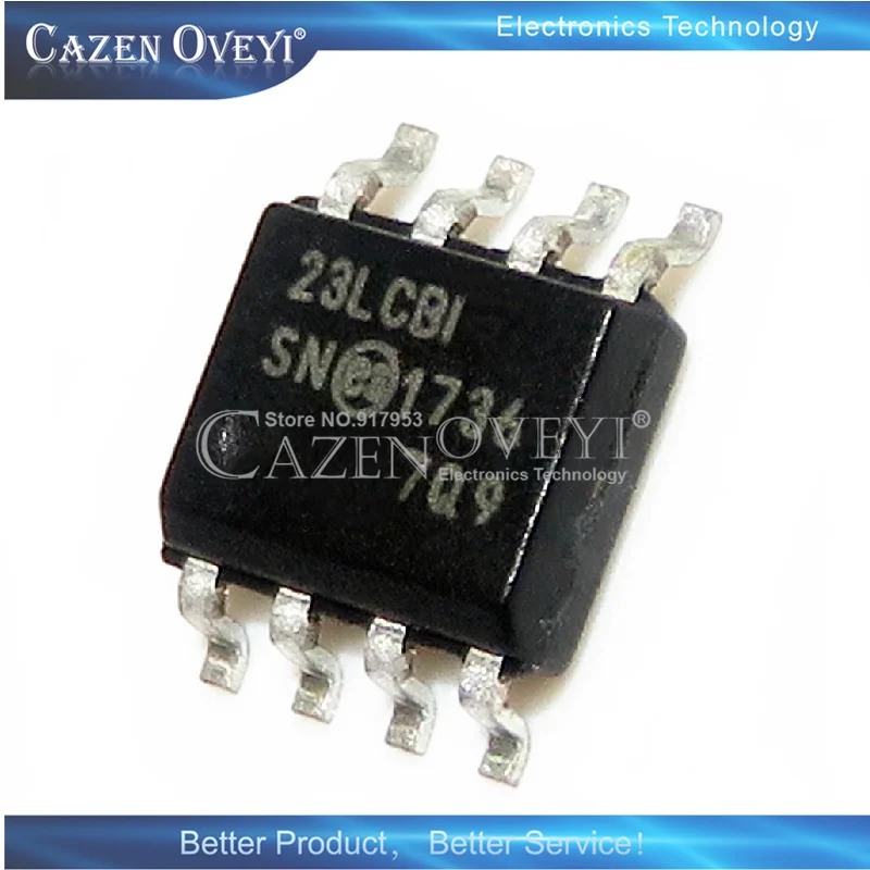 

2piece 23LC1024-I/SN 23LCBI/SN 23LC1024 23LCBI 23LCB1 SOP-8 In Stock