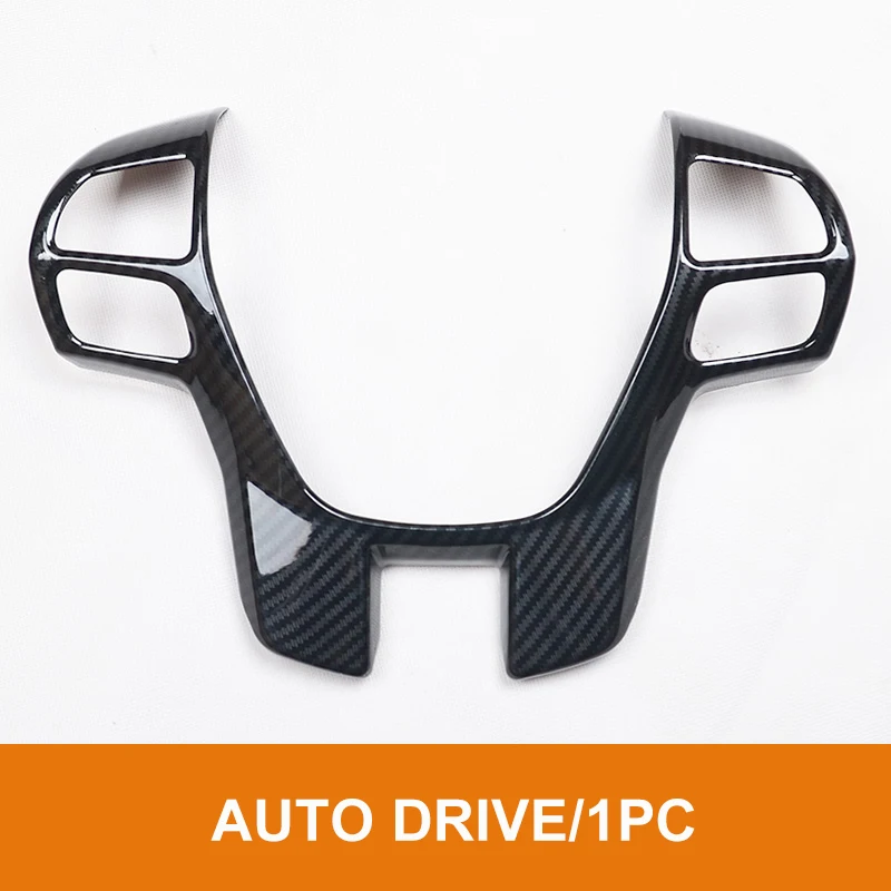 AUTO DIVER 1PC Украшение интерьера автомобильные аксессуары АБС пластик углеродное волокно украшение интерьера для ford everest - Цвет: AUTO DIVER 1PC