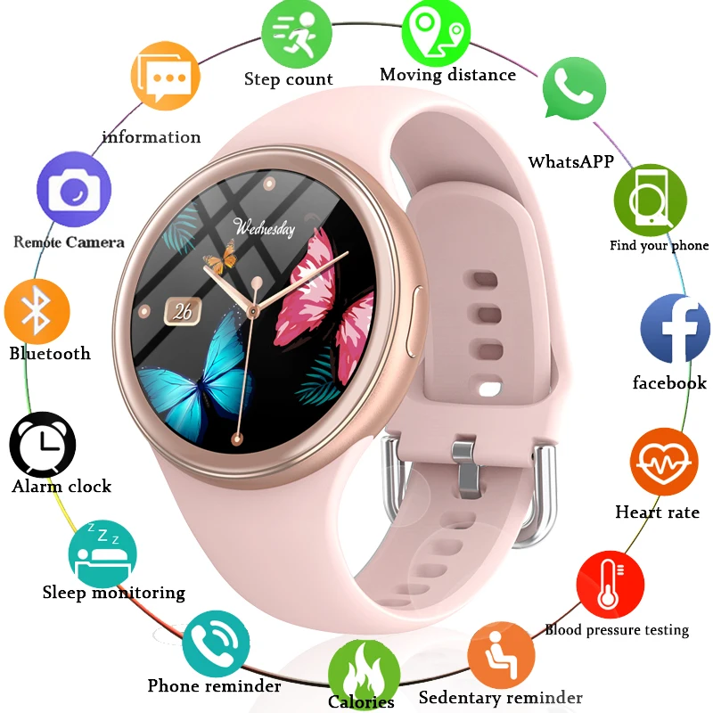 

LIGE 2021 Smart Watch Women Men Heart Rate Blood Pressure Monitor Waterproof Smartwatch Fitness Tracker Smart Clocks For Ladies