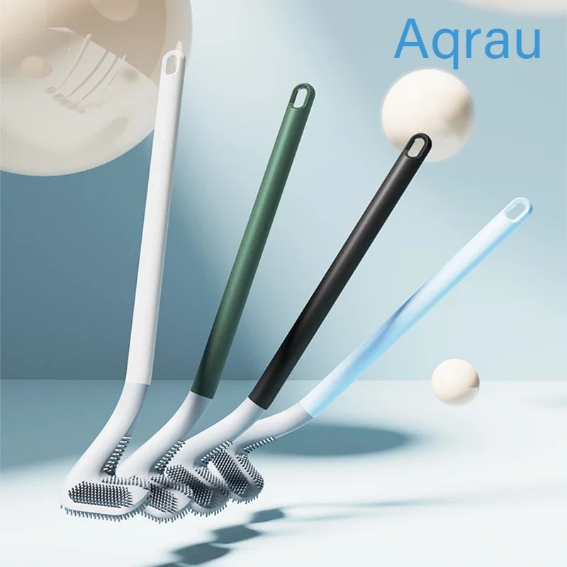 

Silicone Bristle Golf Toilet Brush for Bathroom Storage and Organization Bathroom Cleaning Tool WC Accessories Toilet Brush