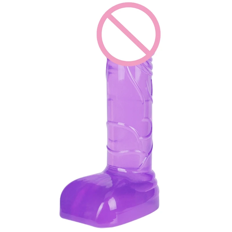 Водонепроницаемый реалистичный большой фаллоимитатор Анальная пробка с