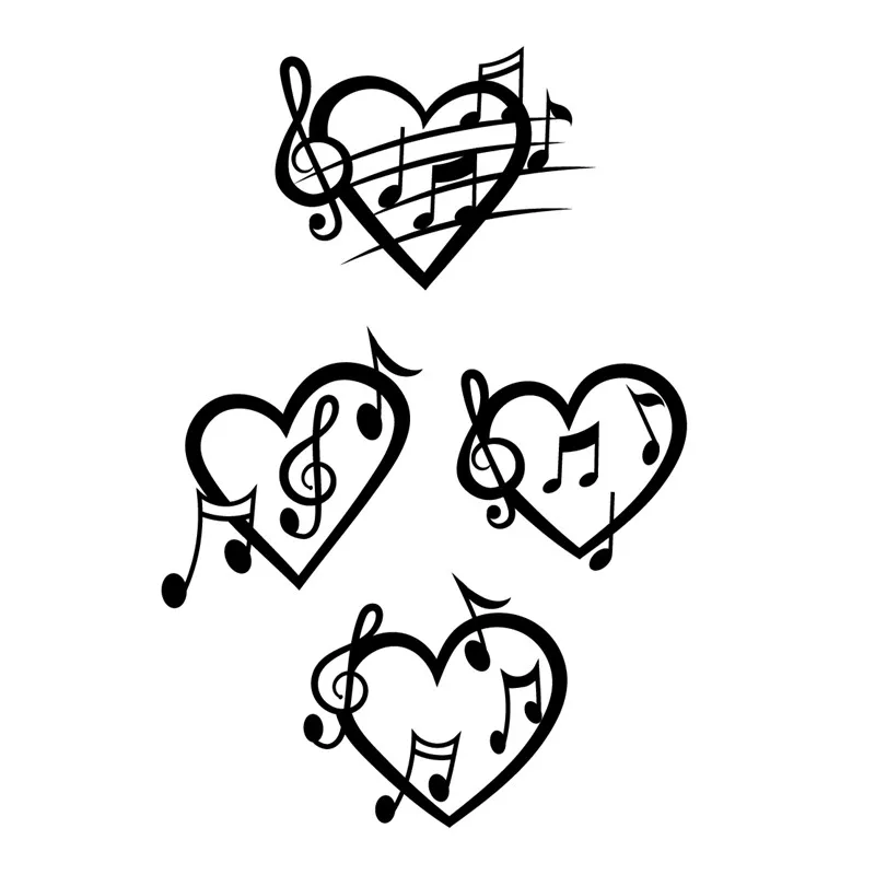 Временные тату-наклейки с красными крыльями сердца водонепроницаемые накладные