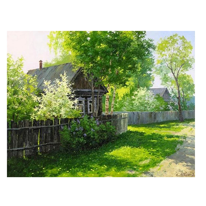 

5D Diy алмазная живопись, вышивка крестиком, полная круглая мозаика, алмазная вышивка, пейзаж, страна рисунок хобби, ремесла, алмаз