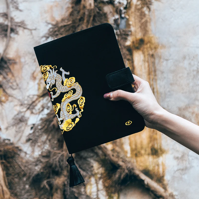 Традиционный китайский журнал Dragon Journal A5 недатированный ежедневный блокнот Aagenda