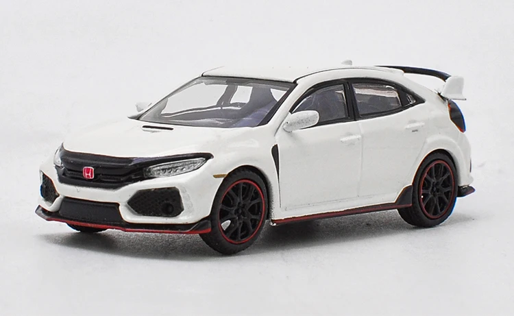 Высокая тщательность 1: 64 Honda Тип R FK8 Civic сплав модель автомобиля статические