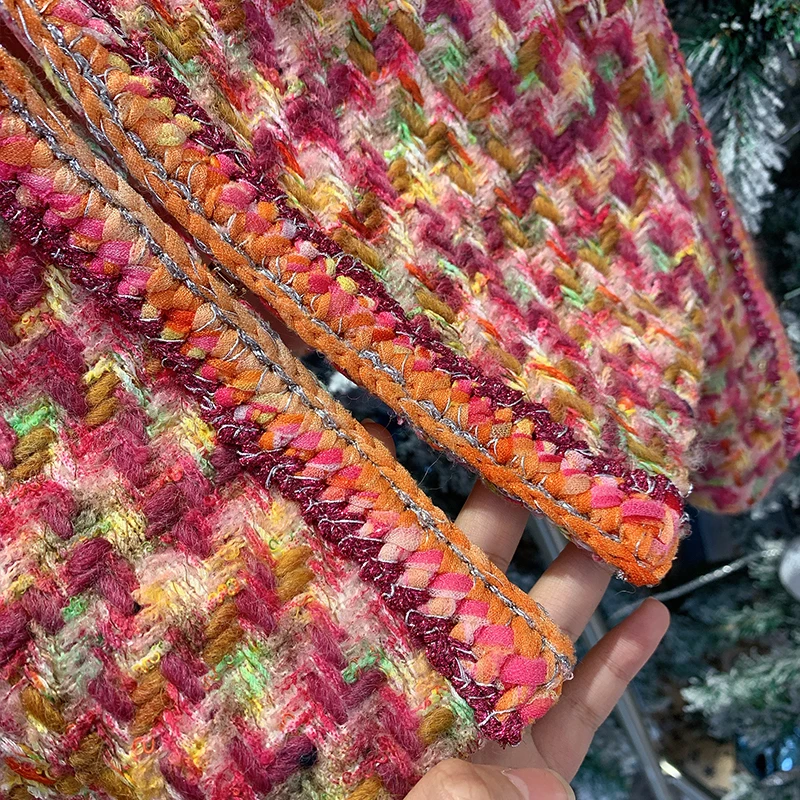 Женское Короткое шерстяное пальто с круглым вырезом Повседневная зимняя куртка