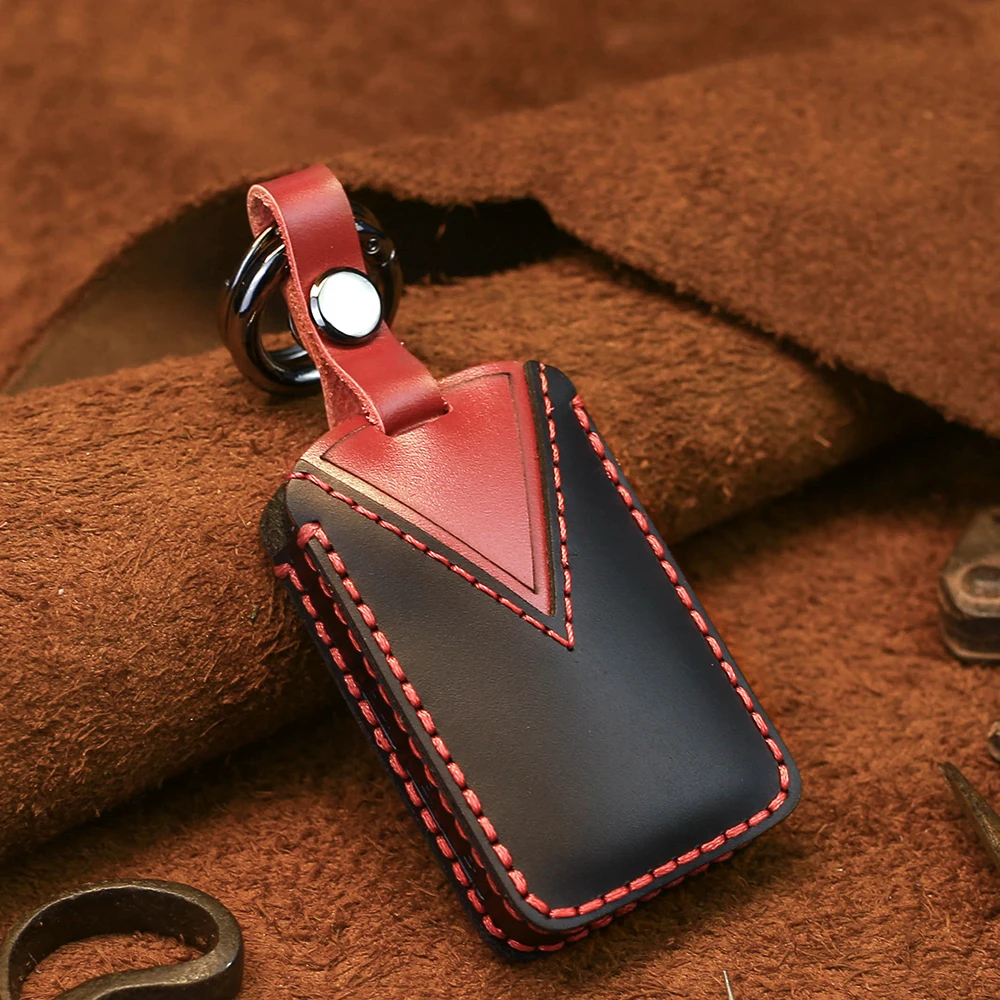 Чехол KEYYOU для автомобильного ключа из натуральной кожи чехол Mazda 3 Alexa CX4 CX5 CX8 2019 2020