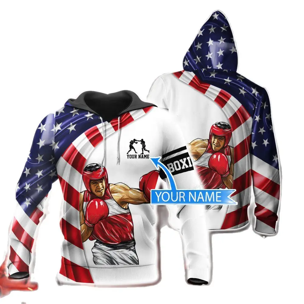 

NewFashion Cosplay Sports Boxing Fighting Kickboxing Pullover Tracksuit 3DPrint Men/Women Funny Autumn Casual Jacket Hoodies X5