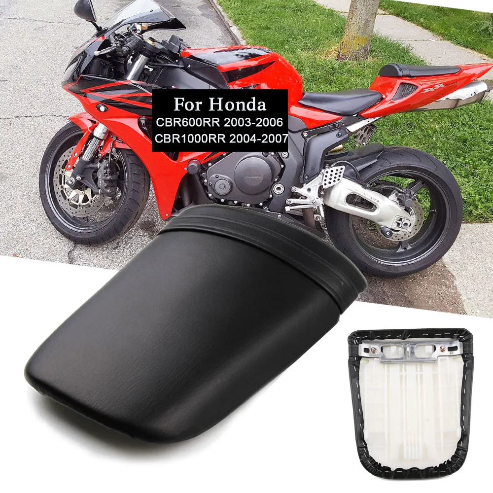 Кожаная подушка для заднего сиденья Honda CBR 600/1000RR CBR1000RR 2004-2007 CBR600RR 2003-2006