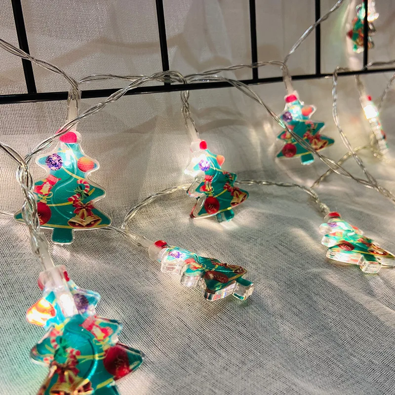

New LED Christmas lights string Christmas lights flash lights candy bar decorative lights