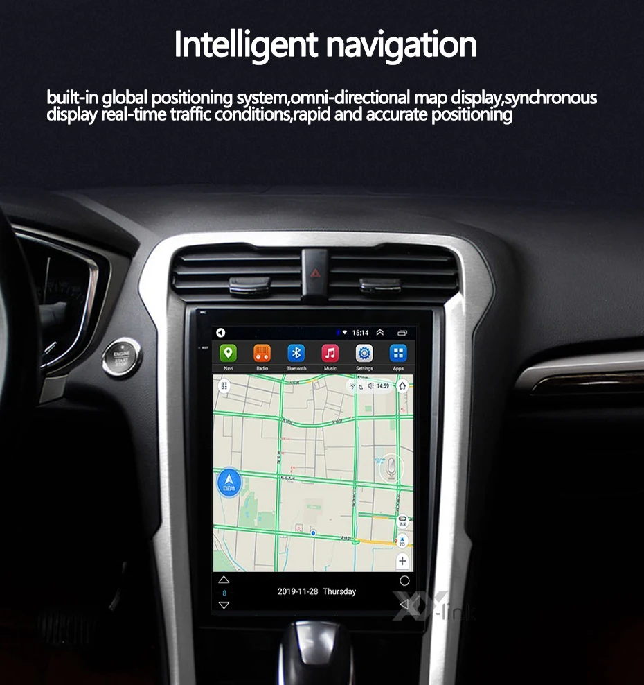 

9.7" Tesla Style Android 10.0 Car Stereo Gps For Toyota Land Cruiser LC200 2008-2015Radio Autoradio Navi Multimedia Player 2Din