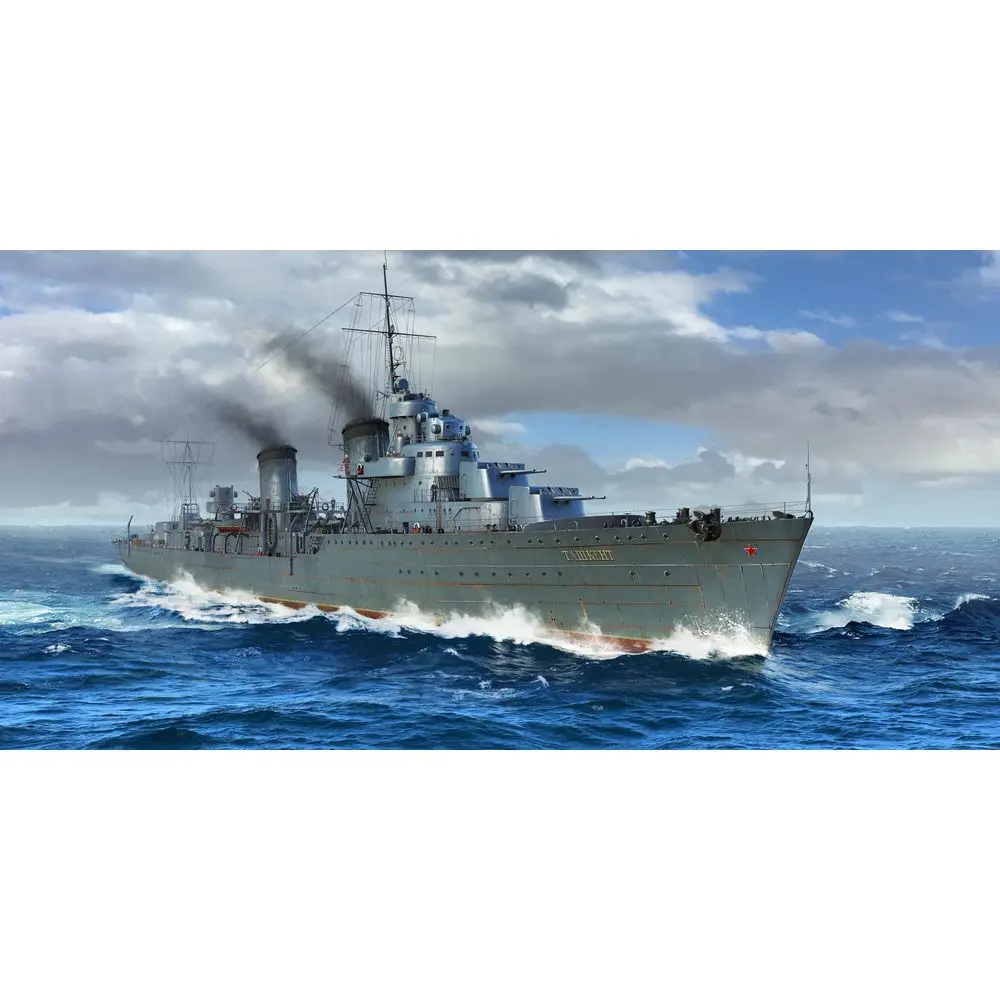 Модель Trumpeter 05357 1/350 модель российского Разрушителя Taszkient в масштабе 1942|Наборы для