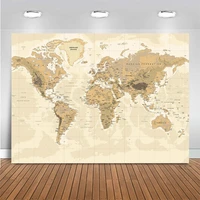 mocsicka world map backdrop for photography global adventures await party photo background poster photo studio photocall props