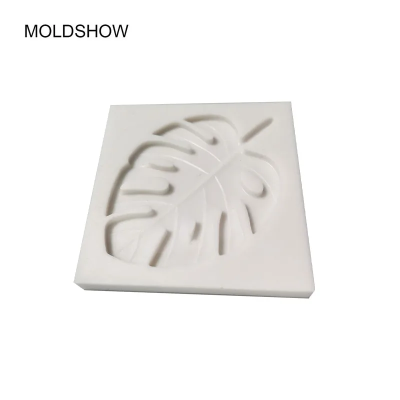 Новинка 3D силиконовая форма для торта в виде листьев пальмы искусственная