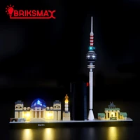 briksmax led light up kit for 21027 architecture berlin tv tower not include model