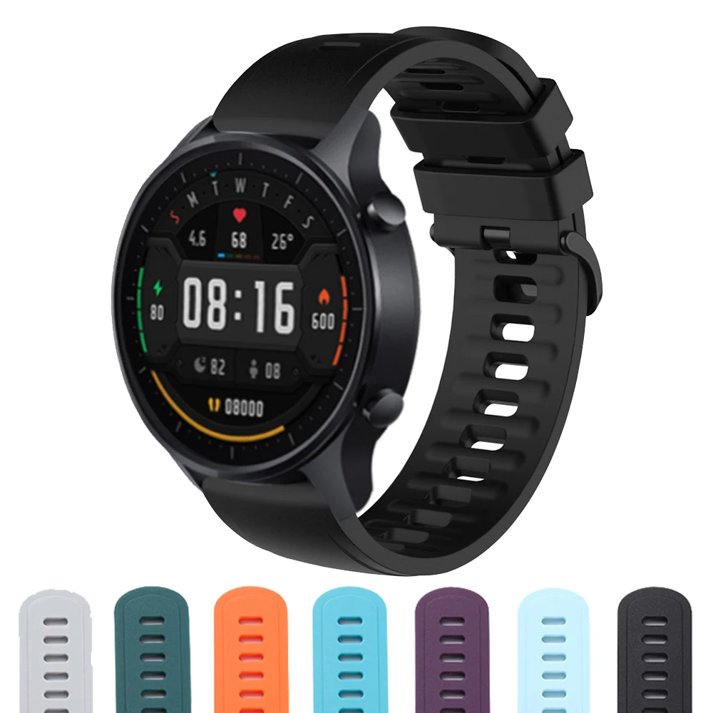 

Ремешок силиконовый для Huawei Watch GT 2 46 мм, спортивный браслет для Samsung Galaxy Watch 46 мм Gear S3 Huami GTR 47 мм, 22 мм