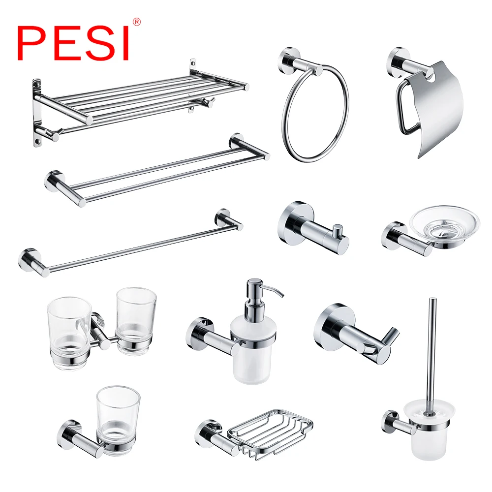 Латунный набор аксессуаров для ванной комнаты держатель бумажных салфеток