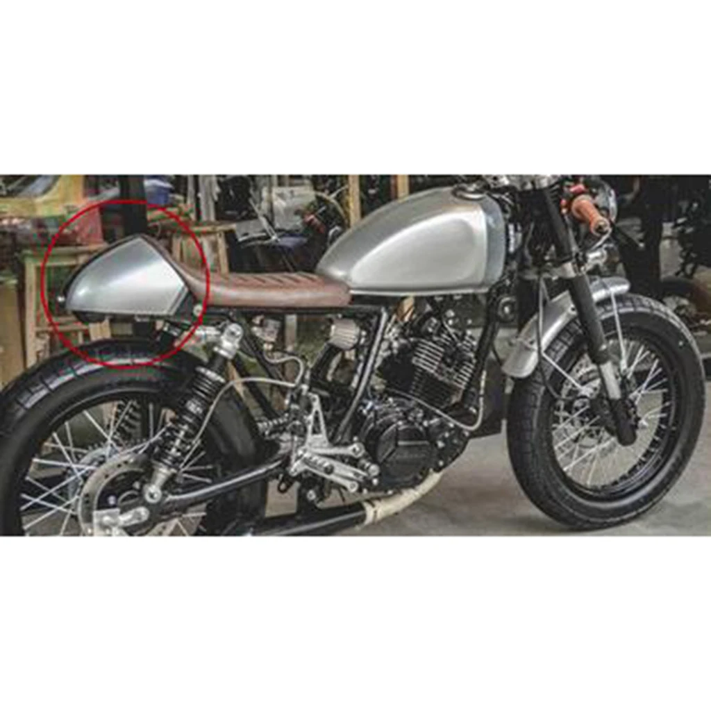 Motorcycle Passenger Rear Pillion Seat Cowl Tail Cover ABS Plastic for CB GB GL CBR Cafe Racer | Автомобили и мотоциклы