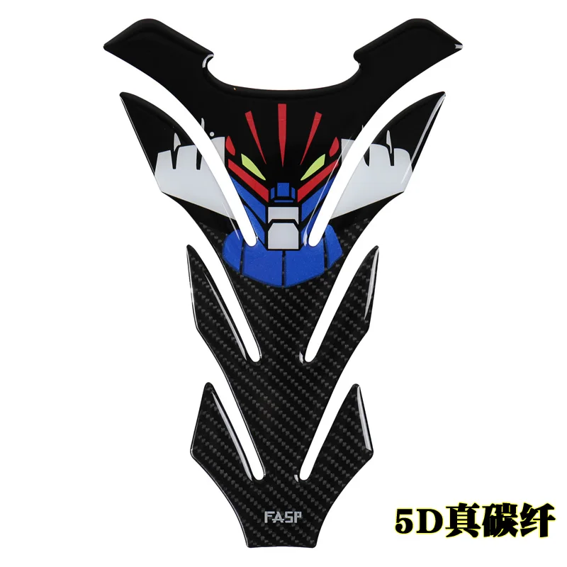 5D углеродное волокно защитная накладка на бак мотоцикла стикеры наклейки для