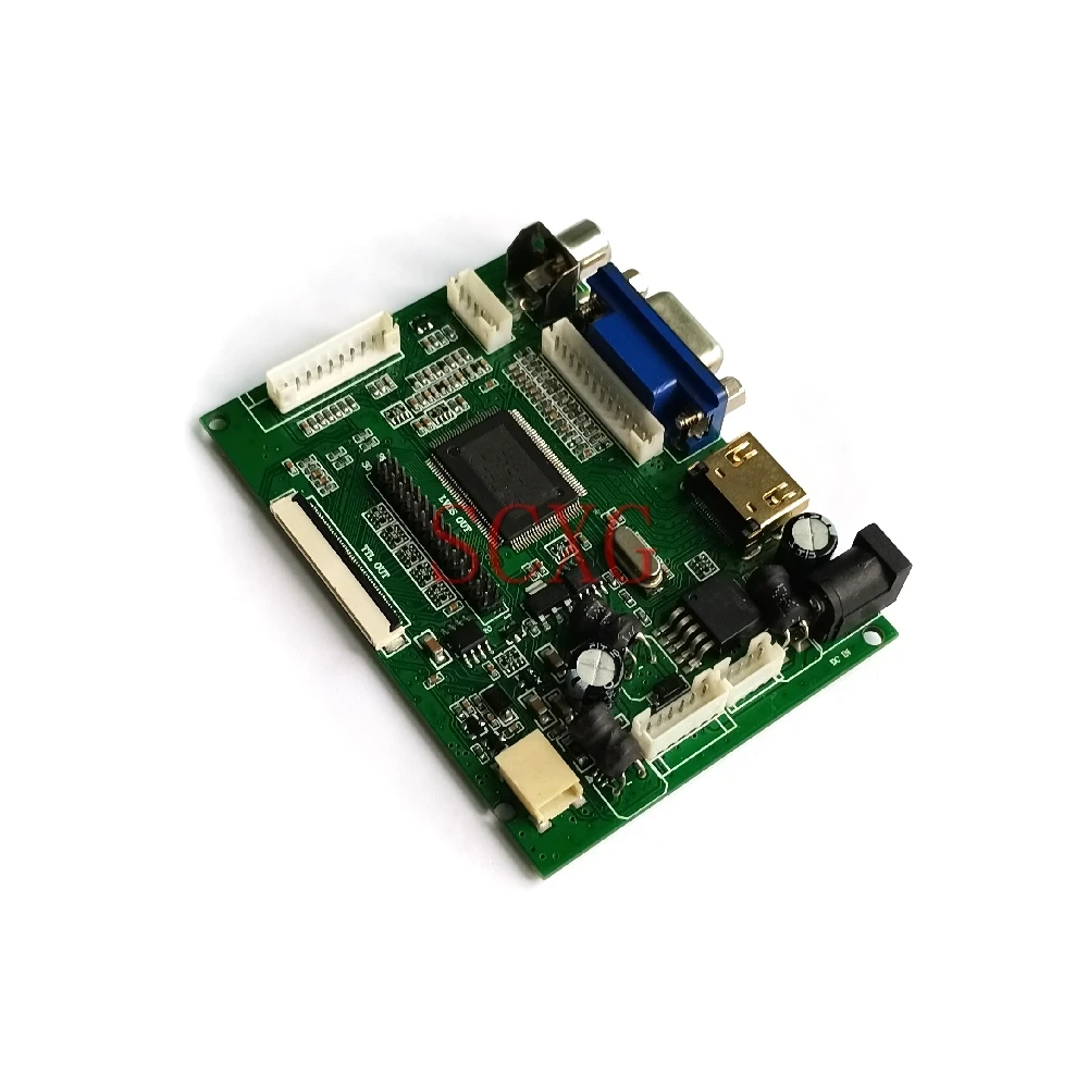 

LCD display controller drive board LED 60Hz laptop panel AV VGA HDMI-compatible DIY Kit For N184H6/N184HGE 1920*1080 LVDS 40-Pin