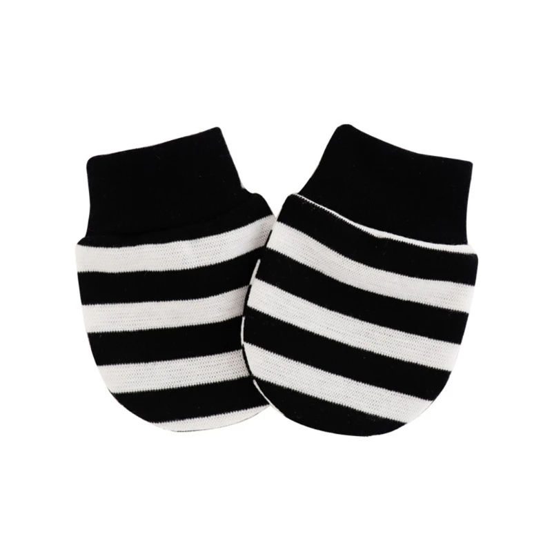 

1 Pair Baby Anti Scratching Soft Cotton Gloves Newborn Protection Face Scratch Mittens Infant Handguard Supplies