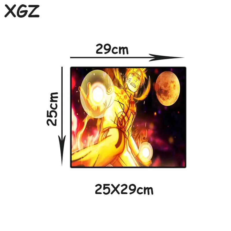 XGZ game mouse pad precision black lock edge animation computer desk rubber anti slip carpet | Компьютеры и офис