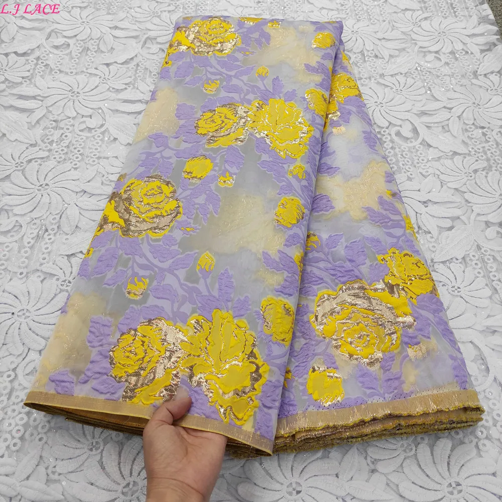 

Высококачественное газовое кружево из органзы; Новейший стиль; Парчовые шнурки; Хорошее платье; Ткань в нигерийском стиле; aso ebi; Кружевная ткань; Парчовое кружево