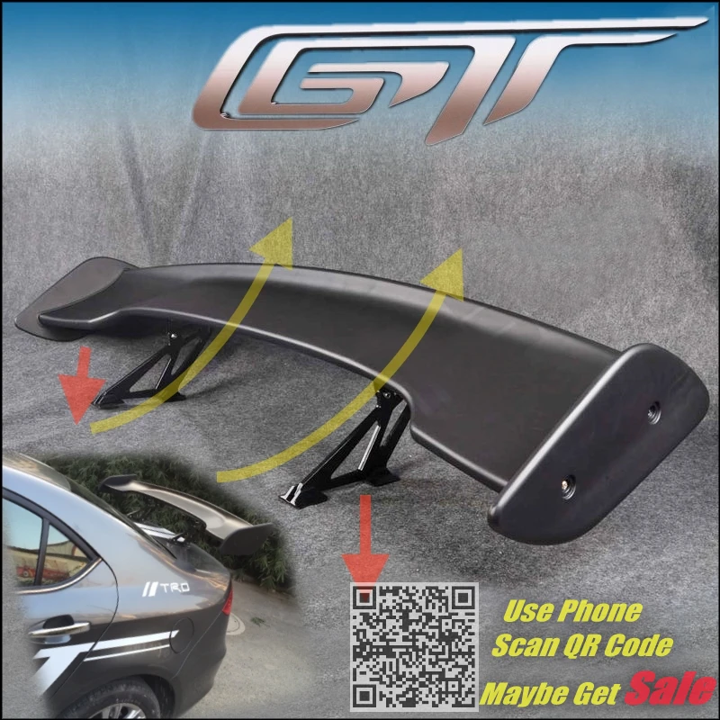 Автомобиль большой GT задний спойлер крыло дефлектор/багажник лезвия дрейф для