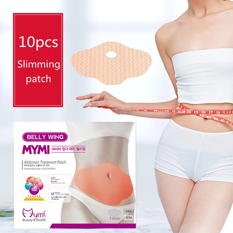10 шт. пластырь для быстрого похудения живота сжигания жира инструмент без