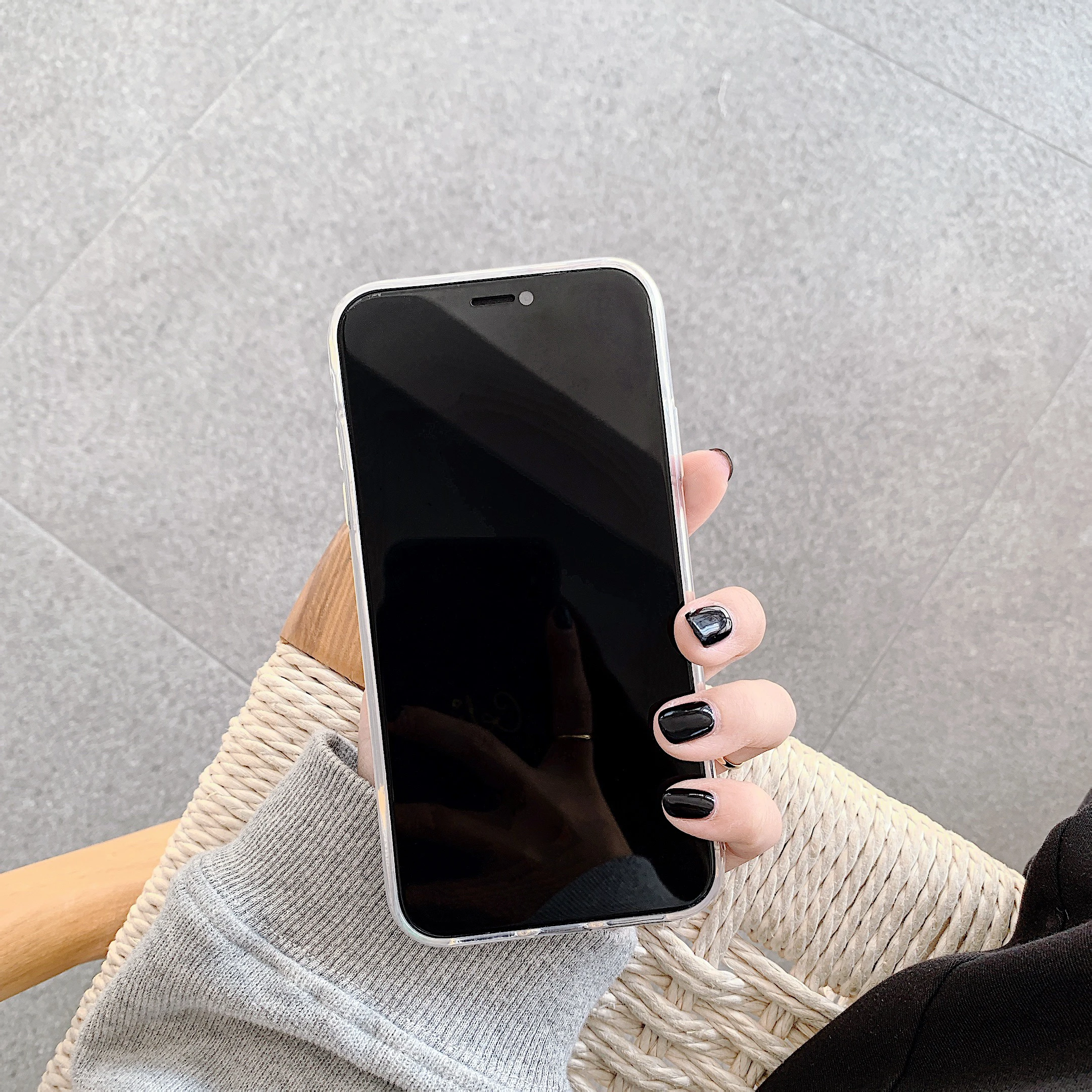 

IPhone12MINI snowflake case apple 11Pro Max xr xs case 6 7 8 SE2020 7Plus 8Plus