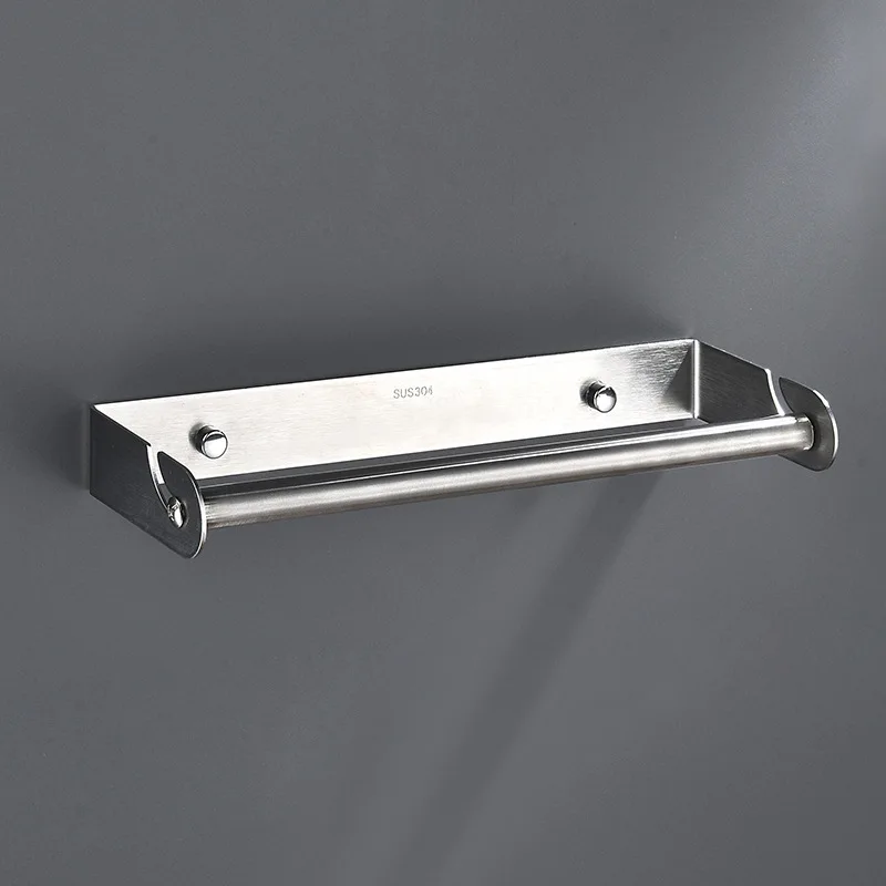 Домашний держатель для туалетной бумаги из нержавеющей стали без штамповки