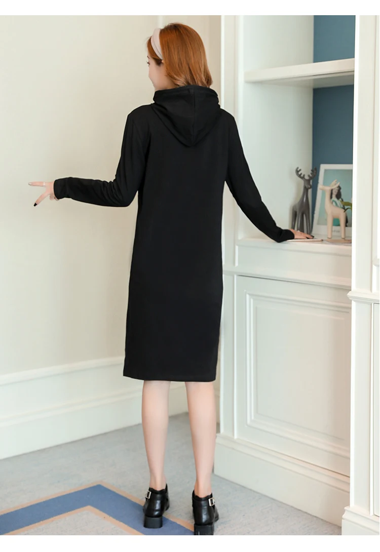 Осенние модные хлопковые Толстовки для кормящих матерей свободный свитер