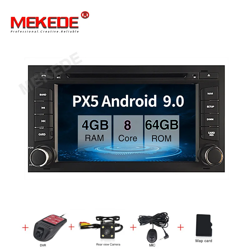 PX30 " Android 9,0 радио автомобильный стерео умный мультимедийный dvd-плеер gps obd WiFi DAB для сиденья Leon 2013 - Цвет: car dvd camera DVR